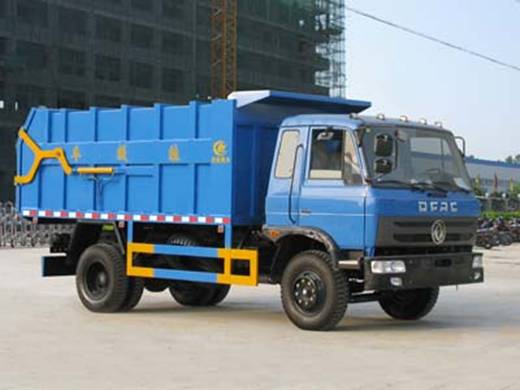 東風(fēng)145對接式<a href=http://www.jnatsten.com/ljc target=_blank class=infotextkey>垃圾車</a>出廠圖片