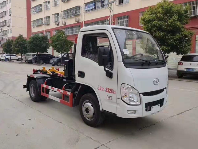 躍進(jìn)小福星國(guó)六車(chē)廂可卸式垃圾車(chē)圖片2